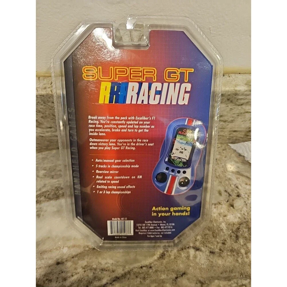 Super GT Racing Handheld Video Racing Game in Package - Picture 4 of 5
